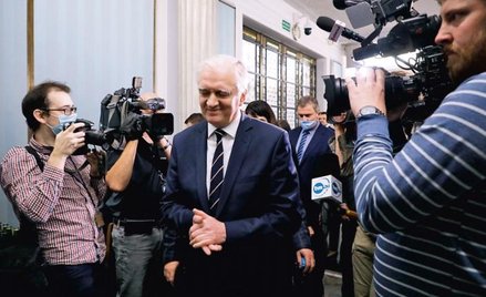 Czy Jarosław Gowin (na zdjęciu w czwartek w Sejmie) pójdzie za ciosem? Politycy jego partii mówią o 