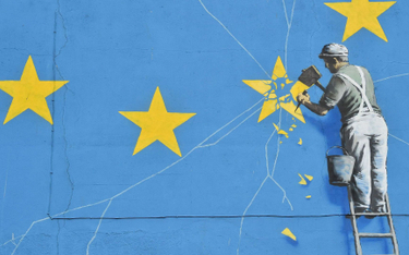 Głos w sprawie brexitu zabrał także guru street artu Banksy, tworząc mural w Dover, głównym ośrodku 