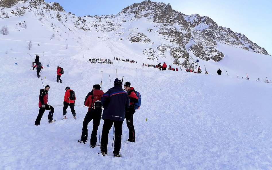 Lawina w austriackich Alpach. Zginęły cztery osoby