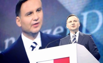 Kadr ze spotu wyborczego Andrzeja Dudy