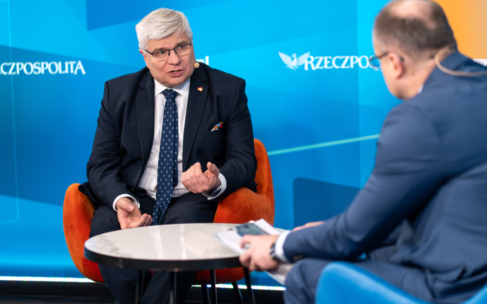 Maciej Lasek, sekretarz stanu w Ministerstwie Infrastruktury i pełnomocnik rządu ds. Centralnego Por