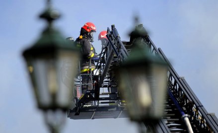 Pożar dachu kościoła w Gdańsku. W akcji 28 zastępów straży