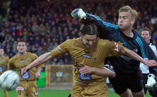 2004 rok, Artur Boruc w barwach Legii w meczu przeciwko Górnikowi Łęczna