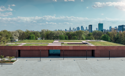 Budynek nowego Muzeum Wojska Polskiego na warszawskiej Cytadeli.