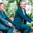 Prezydent Słupska Robert Biedroń i wiceprezydentka Krystyna Danilecka-Wojewódzka