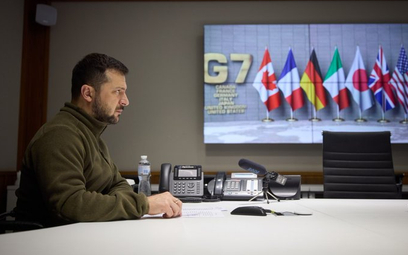 Zełenski do przywódców G7:  Nie rozmawiajcie z Putinem