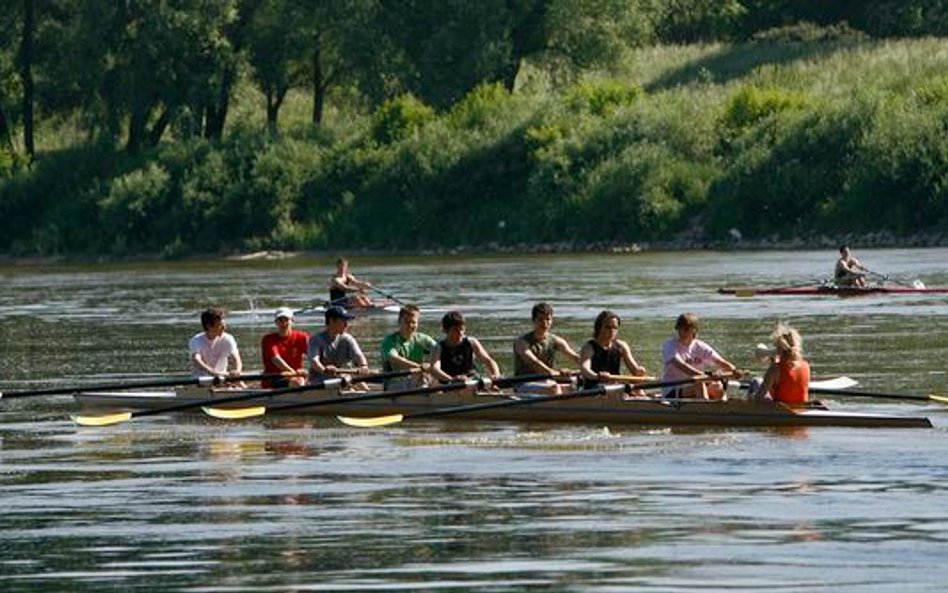 Poświąteczny trening wioślarzy