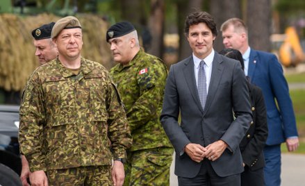 Justin Trudeau 10 lipca odwiedza Łotwę