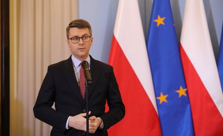 Rzecznik prasowy rządu Piotr Muller