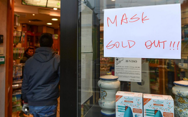 Włochy: Maska ochronna kosztowała eurocenta. Teraz nawet 10 euro