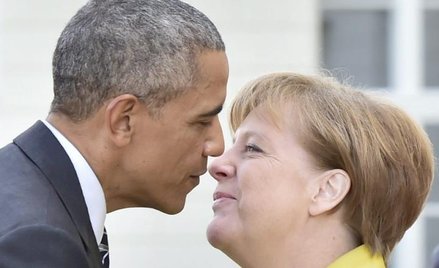 Dla Amerykanów to Niemcy są prawdziwym zwornikiem Europy. Na zdjęciu: Angela Merkel wita Baracka Oba