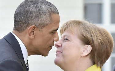 Dla Amerykanów to Niemcy są prawdziwym zwornikiem Europy. Na zdjęciu: Angela Merkel wita Baracka Oba