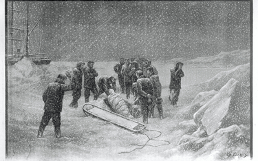 Na rysunku: pochówek zmarłego 5 czerwca 1898 r. Émile’a Danco, belgijskiego geofizyka Mary Evans Pic