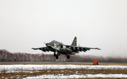 Rosyjski Su-25 (fot. ilustracyjna)