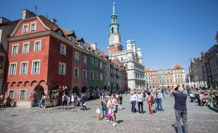 Polska budzi zainteresowanie turystów. Przyjeżdżają i chętnie u nas nocują