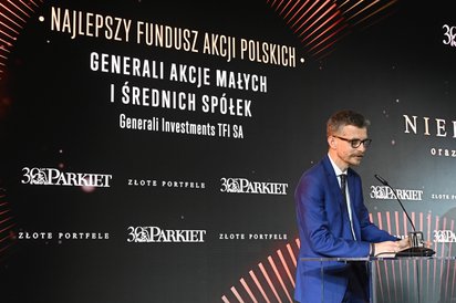 Maciej Kik, zarządzający funduszem Generali Akcje Małych i Średnich Spółek