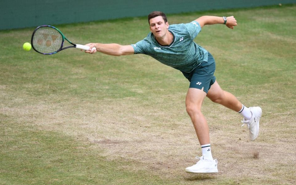 Hubert Hurkacz zagra w półfinale w Halle