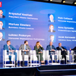 Uczestnicy debaty podczas Ogólnopolskiej Konferencji BGK dla JST