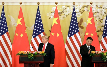 Donald Trump i Xi Jinping 9 listopada 2017 po rozmowach w Pekinie. Następny raz spotkają się 28 czer