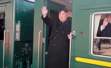 Kim Dzong Un jedzie pociągiem przez całe Chiny