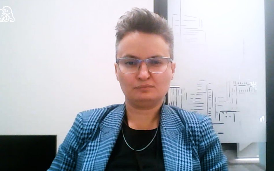 Eliza Dąbrowska, dyrektor w Noble Securities