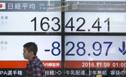 Indeks Nikkei w Tokio zanurkował