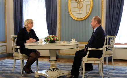 Marine Le Pen, najlepsza przyjaciółka Putina