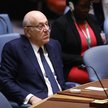 Premier Libanu Najib Mikati na posiedzeniu Rady Bezpieczeństwa ONZ w Nowym Jorku