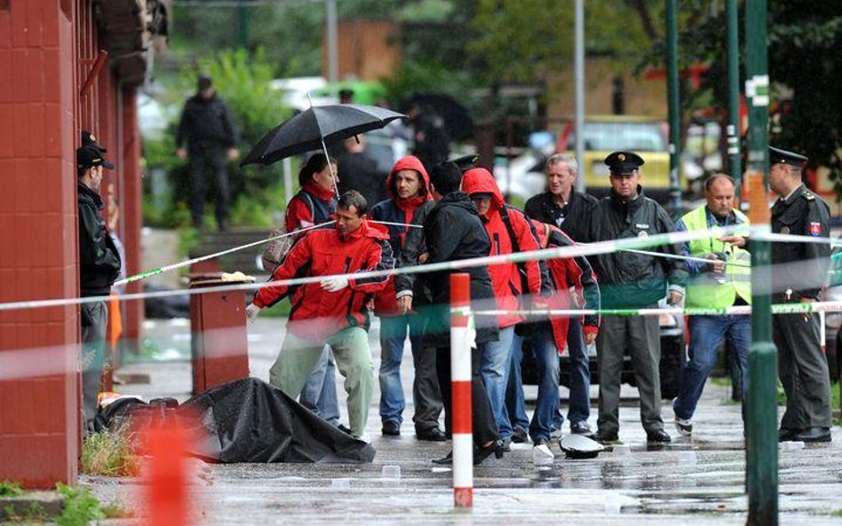 W liczącej 5,4 mln mieszkańców Słowacji żaden konflikt między Słowakami i Cyganami nie doprowadził d