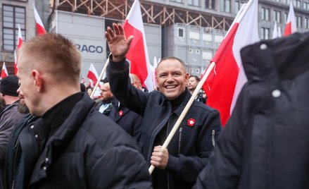 Prezydent Karol Nawrocki na Marszu Niepodległości w Warszawie