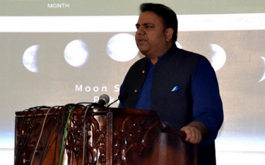 Minister nauki i technologii Pakistanu Fawad Chaudhry