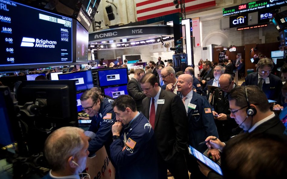 Mocna przecena na Wall Street