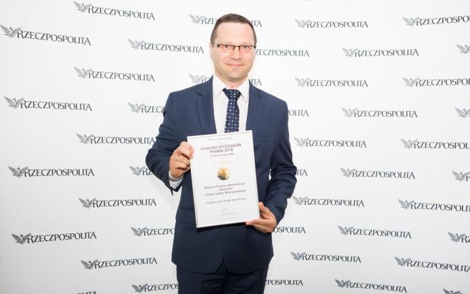 Przemysław Kaczmarek z Katedry Teorii i Filozofii Prawa na Uniwersytecie Wrocławskim