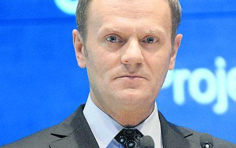 Premier Donald Tusk uważa podatek bankowy za słuszny