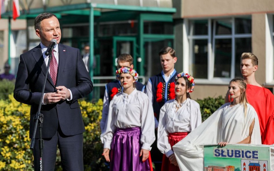 Andrzej Duda: Chciałbym, żeby w Polsce żyło się tak jak w Niemczech