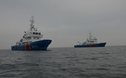 Dwie największe dotąd okręty patrolowe MOSG – Kaper-1 i Kaper-2. Fot./MOSG.