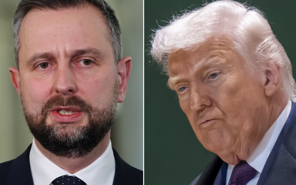 Władysław Kosiniak-Kamysz i Donald Trump