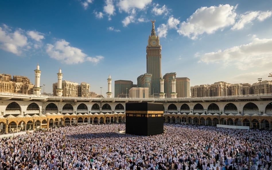 Al-Kaba – świątynia i sanktuarium w Mekce, najważniejsze miejsce święte islamu