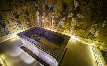 Malowidła w grobowcu Tutanchamona maskują wejście do ukrytej komory