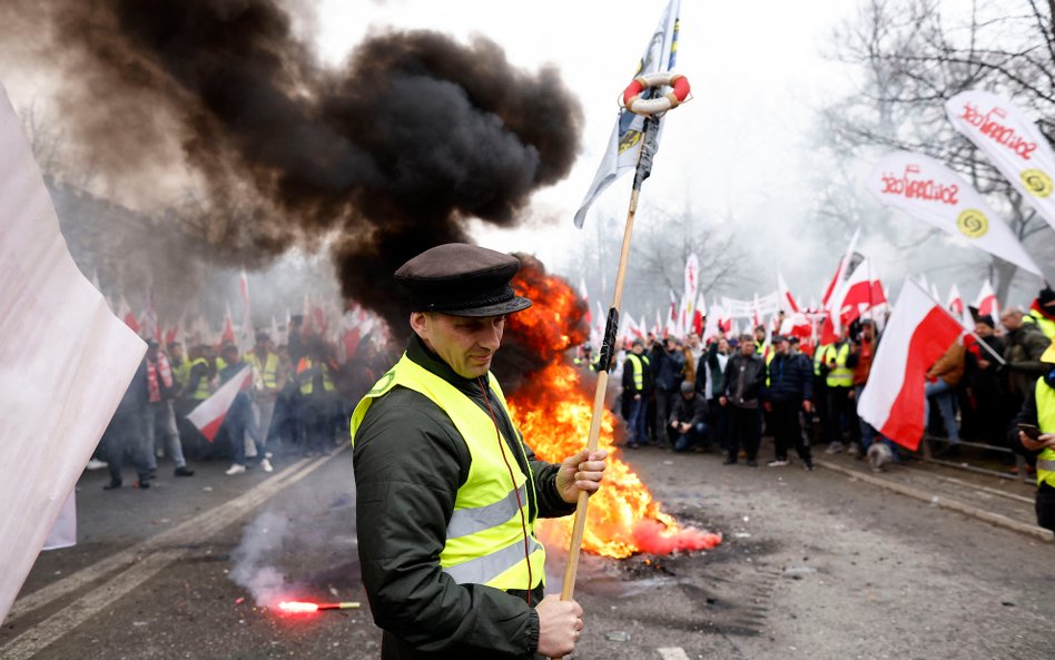 Burza po rolniczym proteście. Ile osób dostało mandaty?