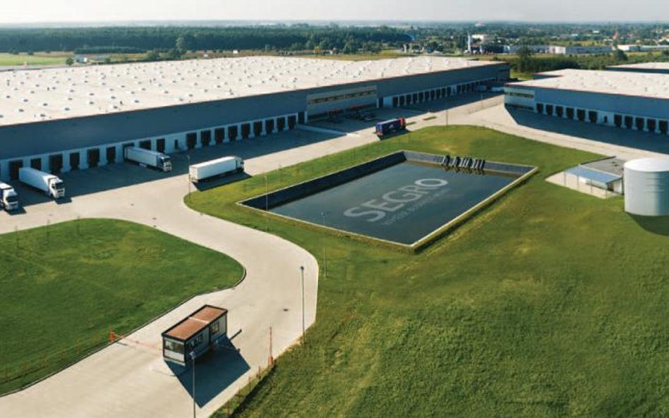 Magazyny firmy Segro Warszawa - Nadarzyn
