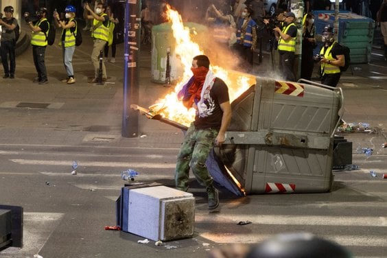 Demonstracja w Belgradzie