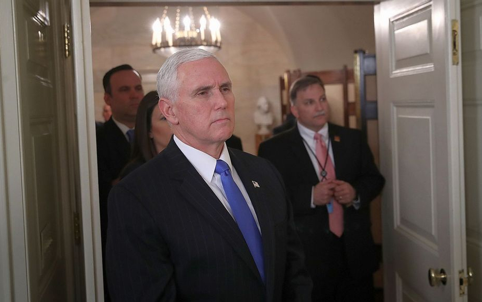 Pence miał rozmawiać z delegacją Kima. Korea odwołała spotkanie