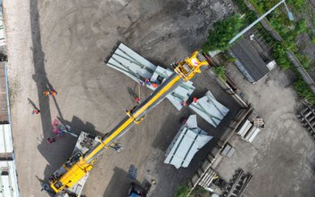 Po raz pierwszy prefabrykaty zostaną użyte w rejonie rozjazdów, co stanowi pierwsze tego typu wdroże