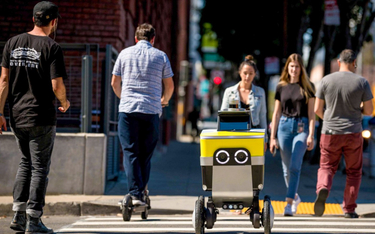 Roboty dostawcze rozmieszczone na chodnikach w całym kraju nieustannie filmują, a ich nagrania mogą 