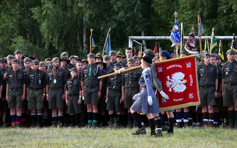 Kilkadziesiąt omdleń na zlocie harcerzy ZHR