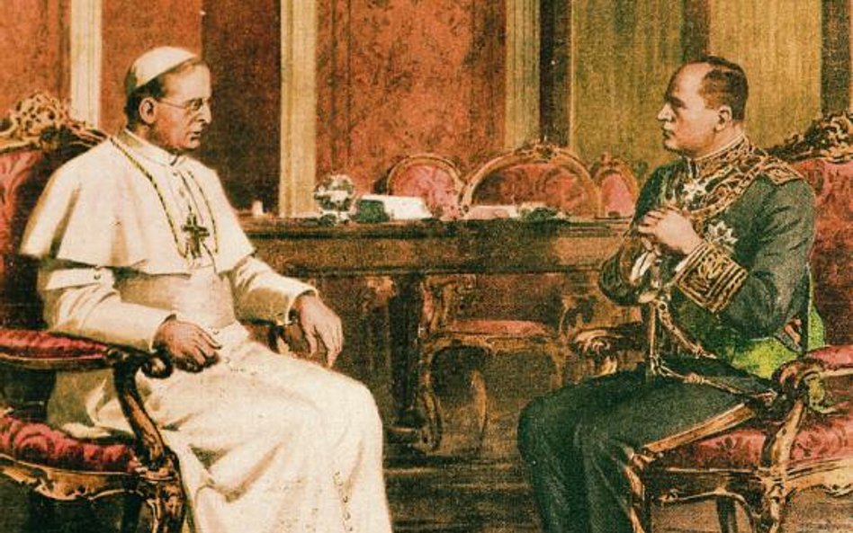 Pius XI nazwał Mussoliniego „mężem opatrznościowym, którego zesłał nam Stwórca”.