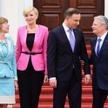 Polska para prezydencka przyjmowana w czwartek w Berlinie przez prezydenta Joachima Gaucka i jego pa