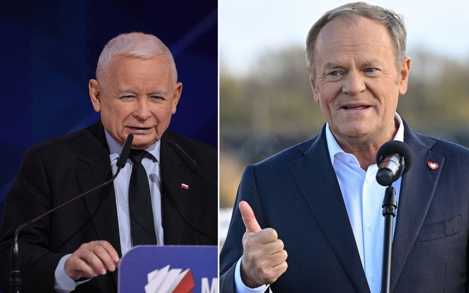 Jarosław Kaczyński i Donald Tusk