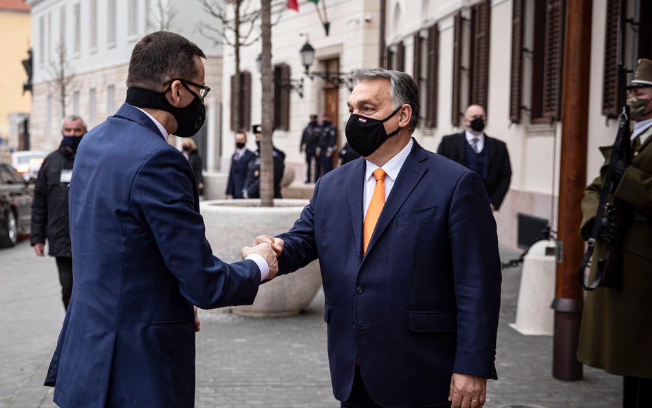 Mateusz Morawiecki i Viktor Orban